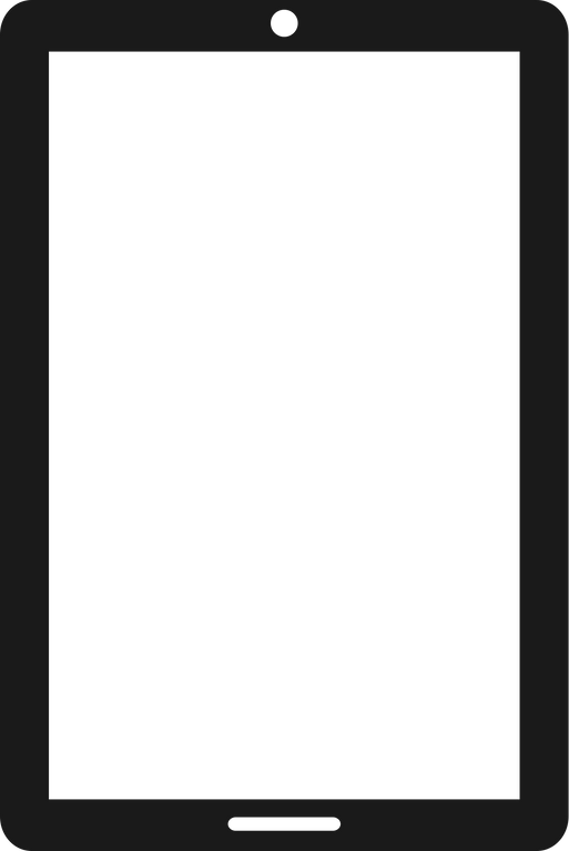 Illustration of a Tablet